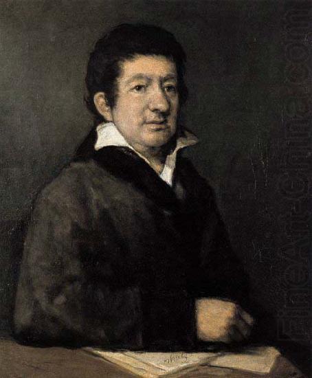Portrait of the Poet, Francisco de goya y Lucientes